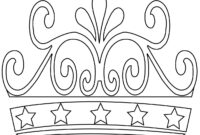 princess crown coloring pages