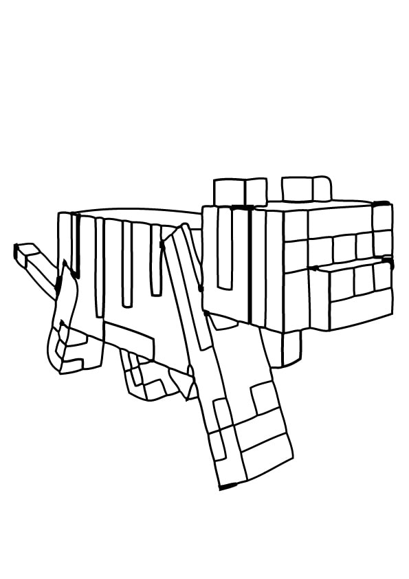 minecraft tnt coloring pages