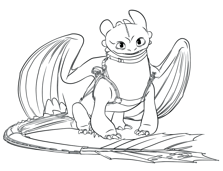 Toothless Coloring Pages - Best Coloring Pages For Kids