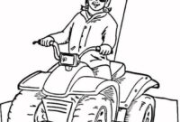 dune buggy coloring page