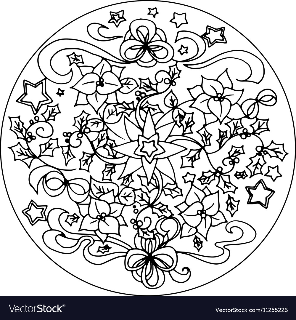 mandala zum ausdrucken weihnachten