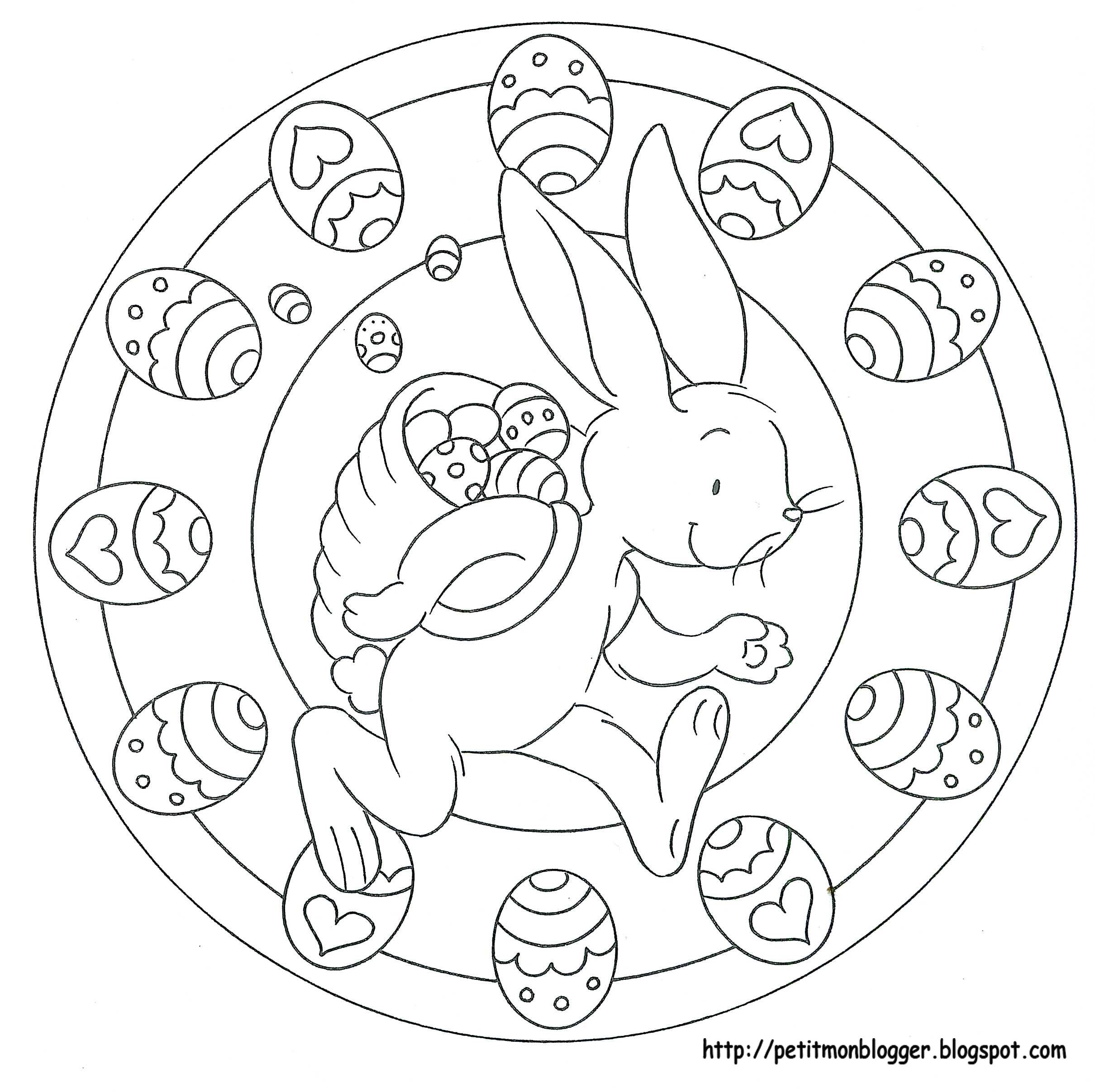 ostern mandalas zum ausdrucken