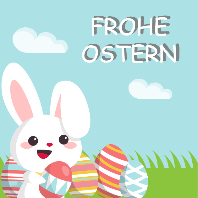 frohe ostern erster lustig