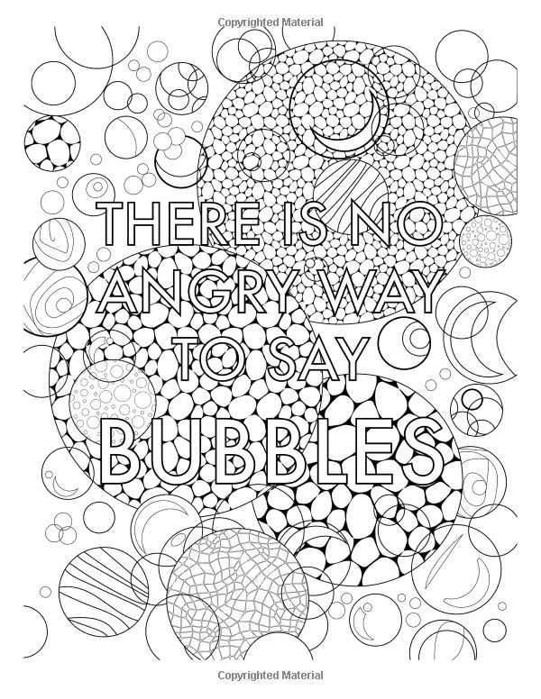 funny quote coloring pages