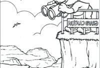 grand canyon coloring page