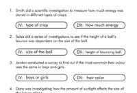 science variables coloring page answer key