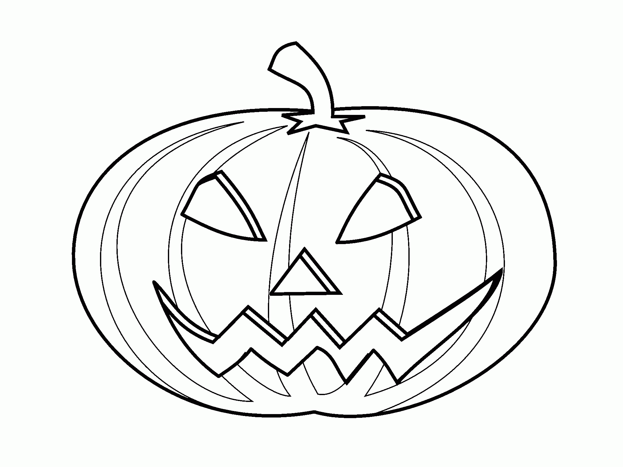 jackolantern coloring pages