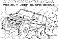 jeep coloring pages