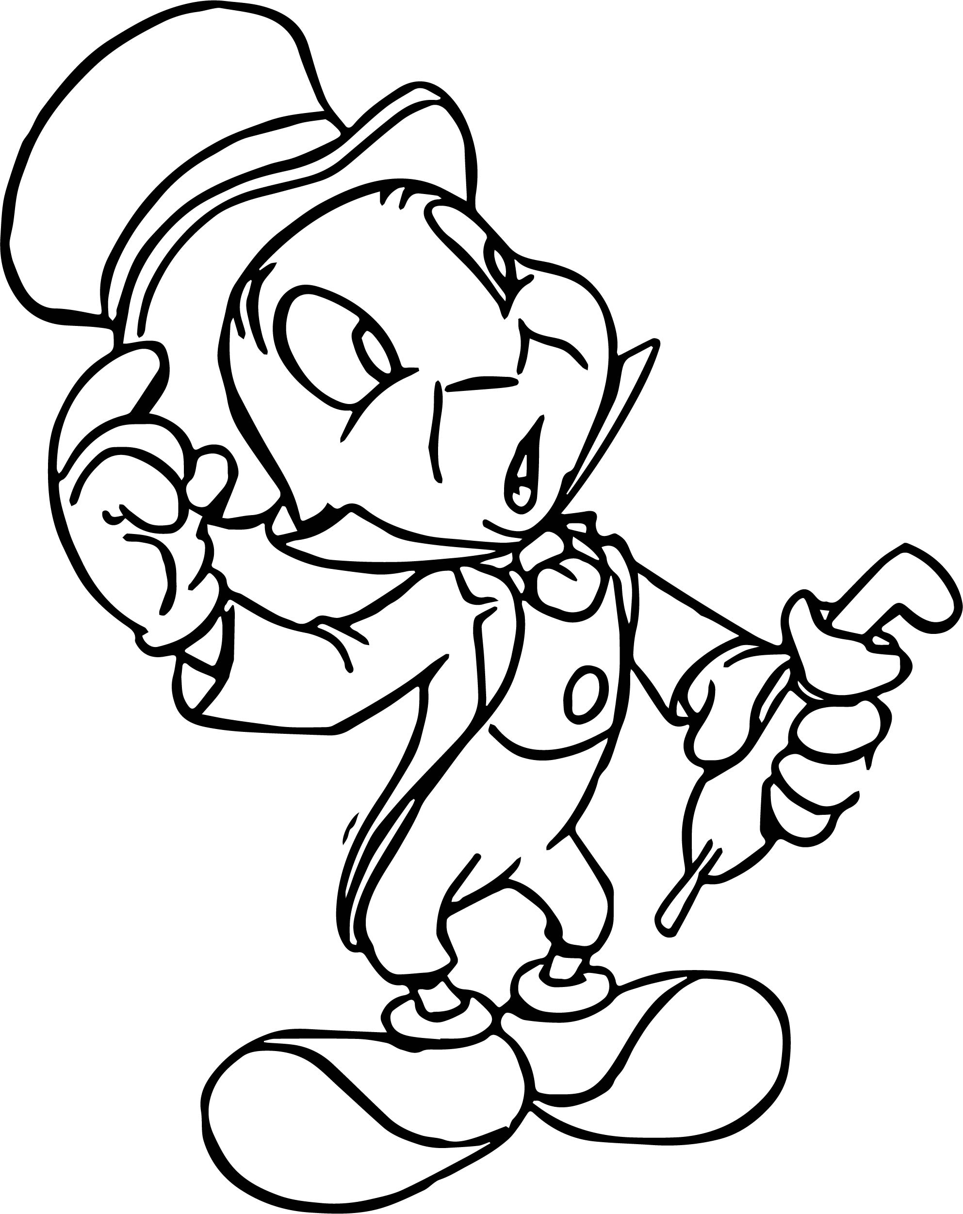 Jiminy Cricket Drawing | Free download on ClipArtMag