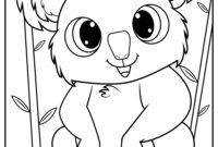 koala coloring pages