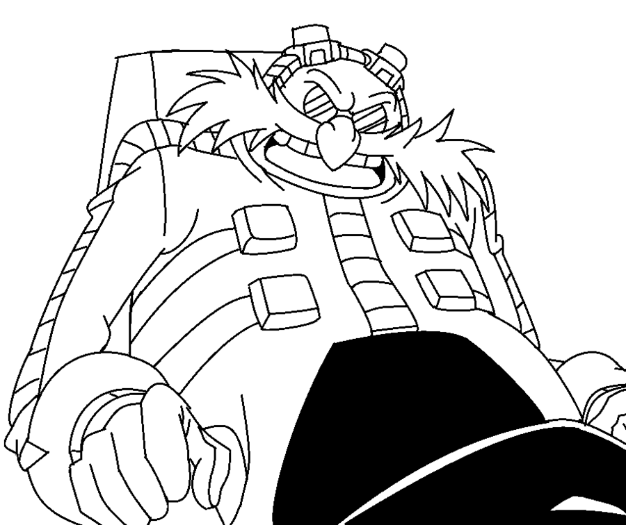 ️Dr Eggman Coloring Pages Free Download| Gambr.co