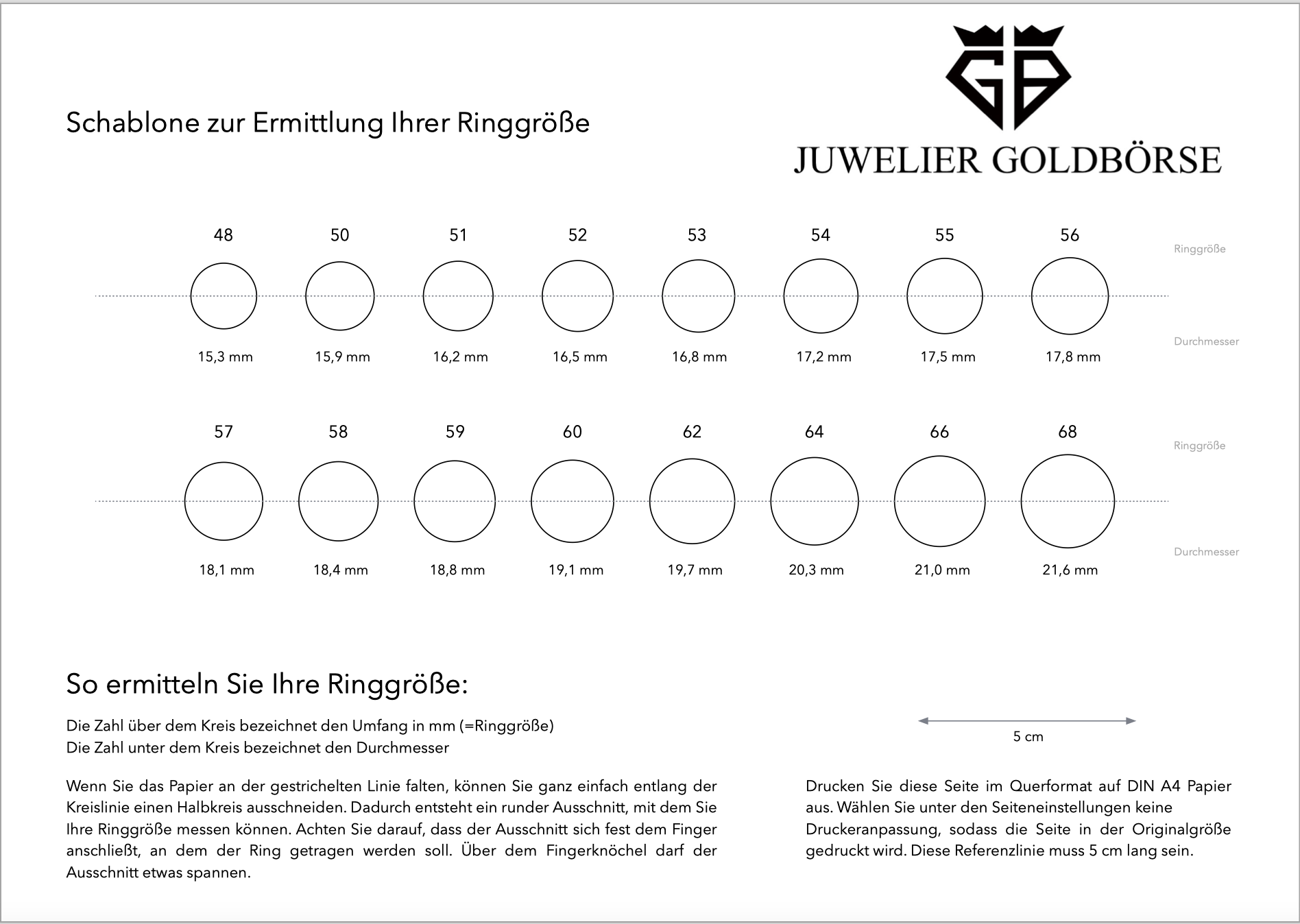 ring schablonen zum ausdrucken