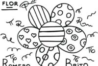 romero britto coloring pages