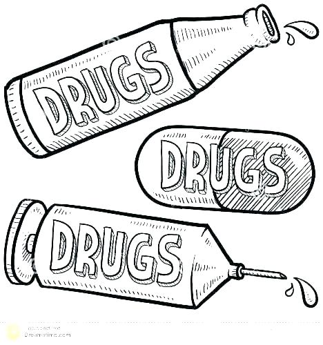 say no to drugs coloring pages