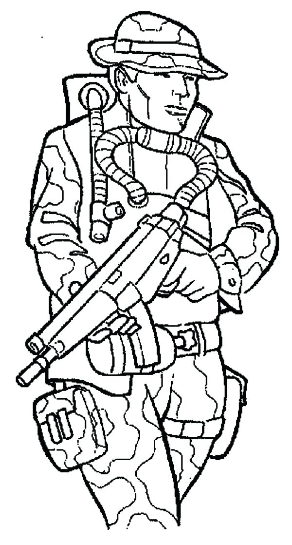 free printable soldier coloring pages