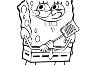 spongebob coloring pages online