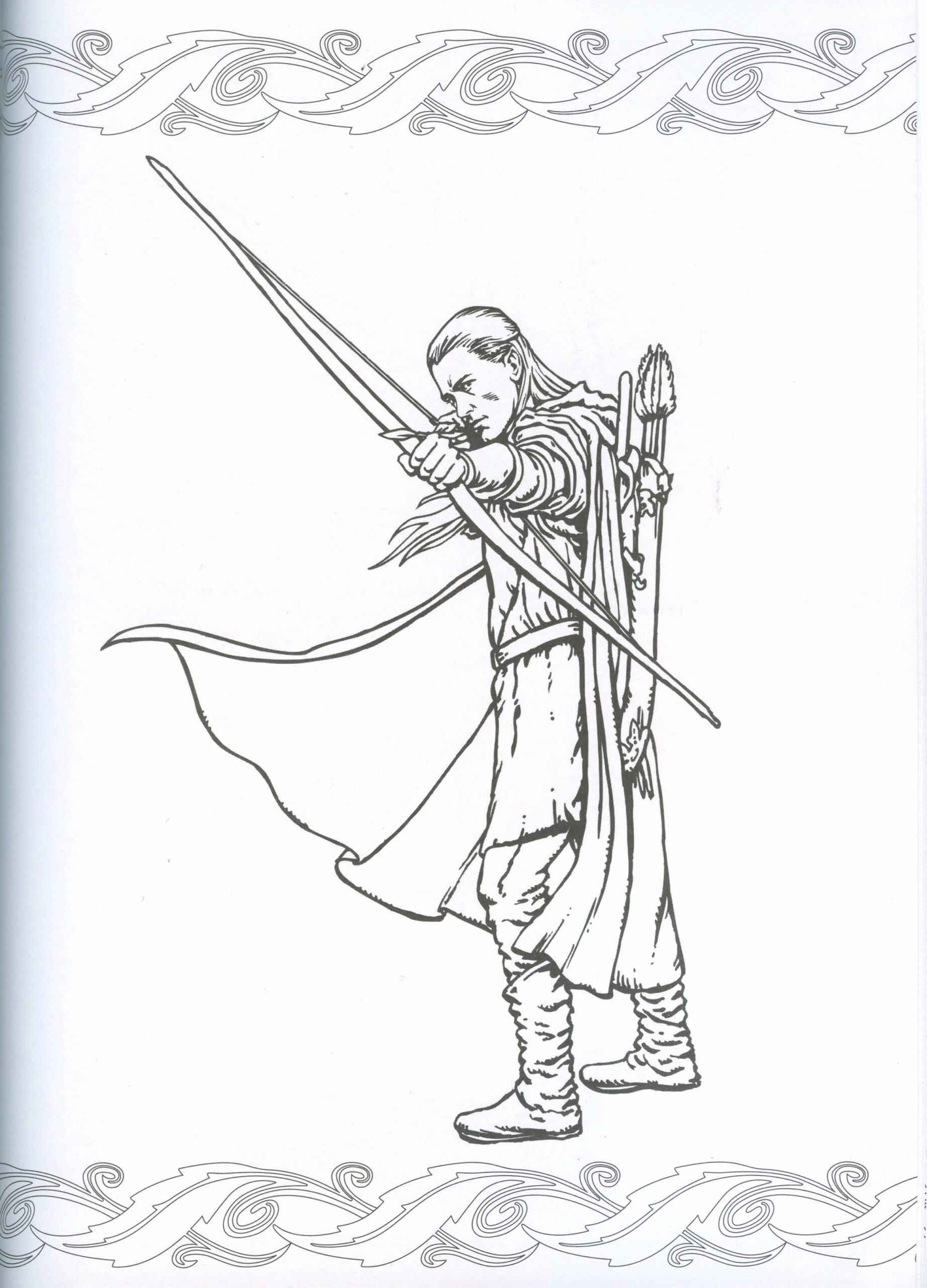 printable hobbit coloring pages