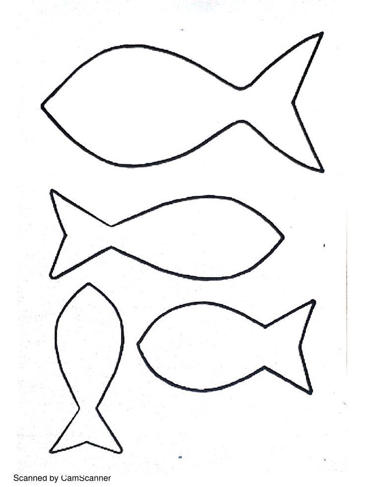 fische zum ausschneiden