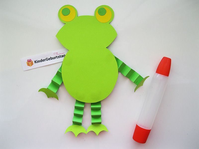 schablone frosch vorlage zum basteln