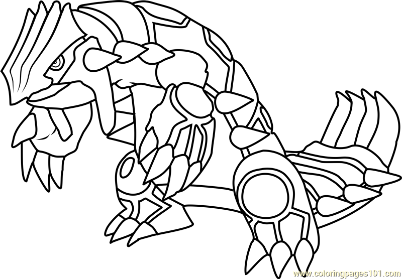 groudon coloring pages