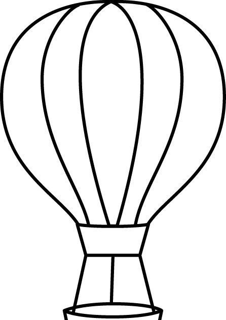 heißluftballon vorlage pdf