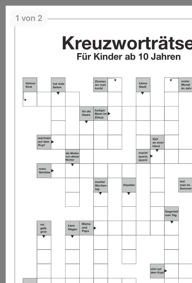 rätsel für kinder 8 jahre mit lösung