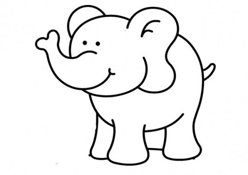 schablone elefant