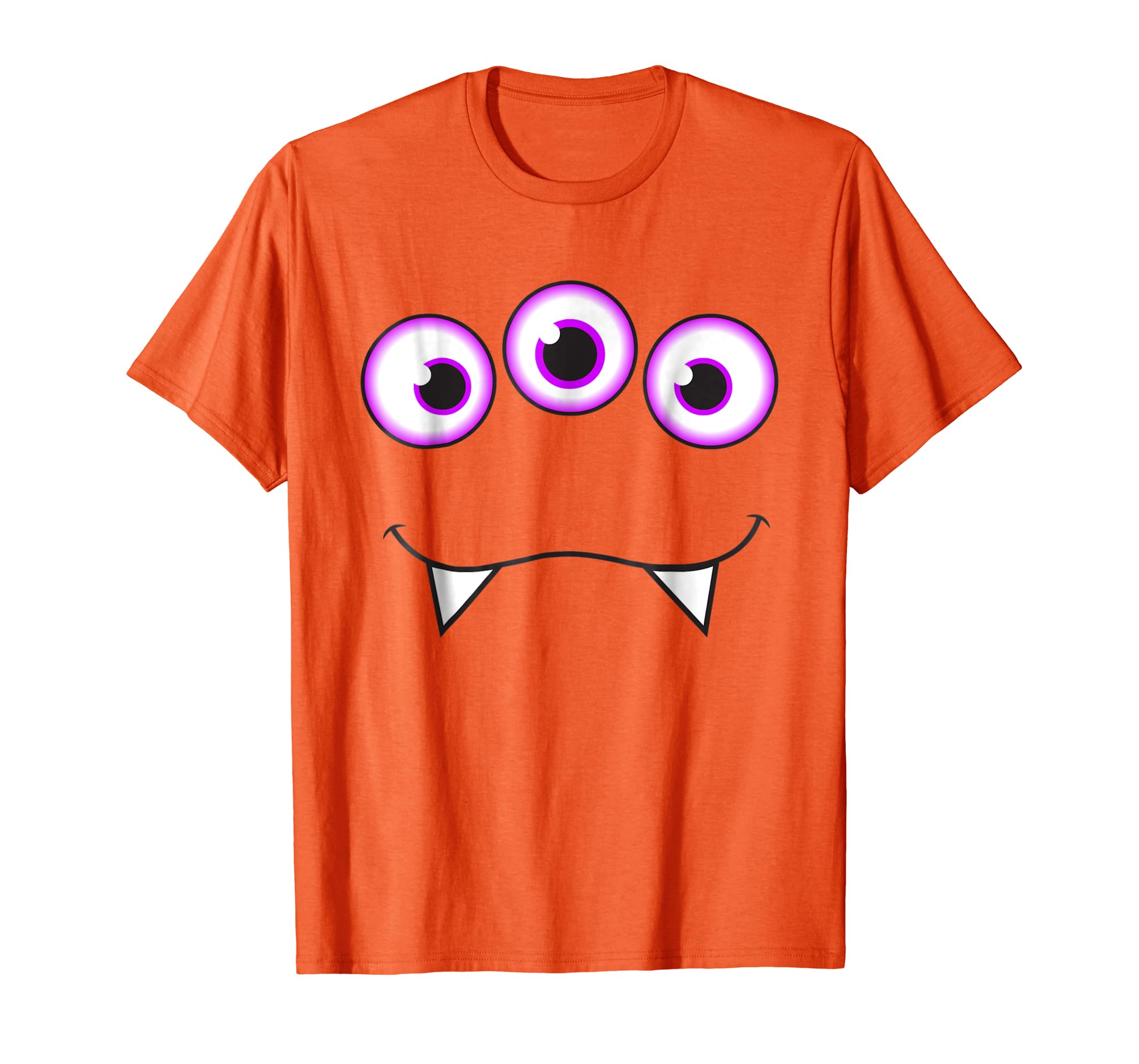 Monster Face Halloween T-Shirt – Cute Monster Costume-ANZ – Anztshirt