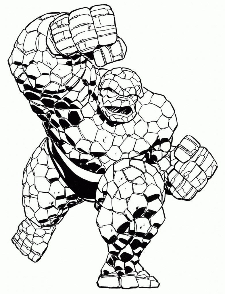 Marvel Coloring Pages - Best Coloring Pages For Kids | Superhero