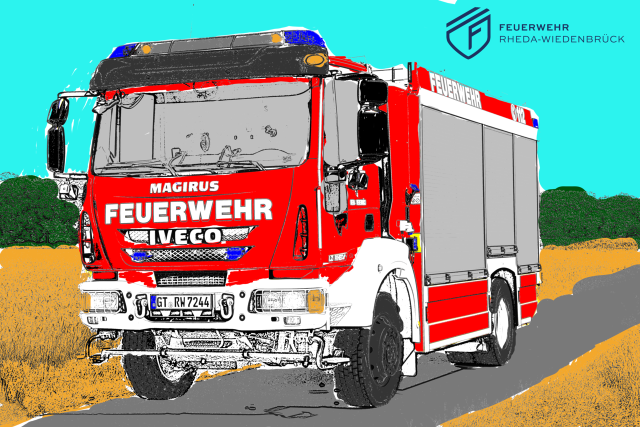 feuerwehr malen