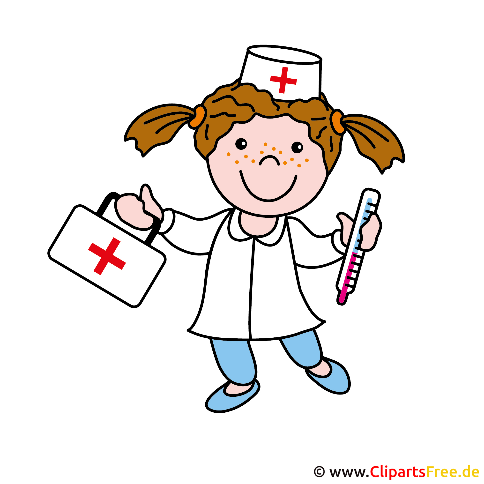 Krankenschwester Clipart Bild gratis