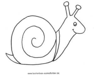 vorlage schnecke