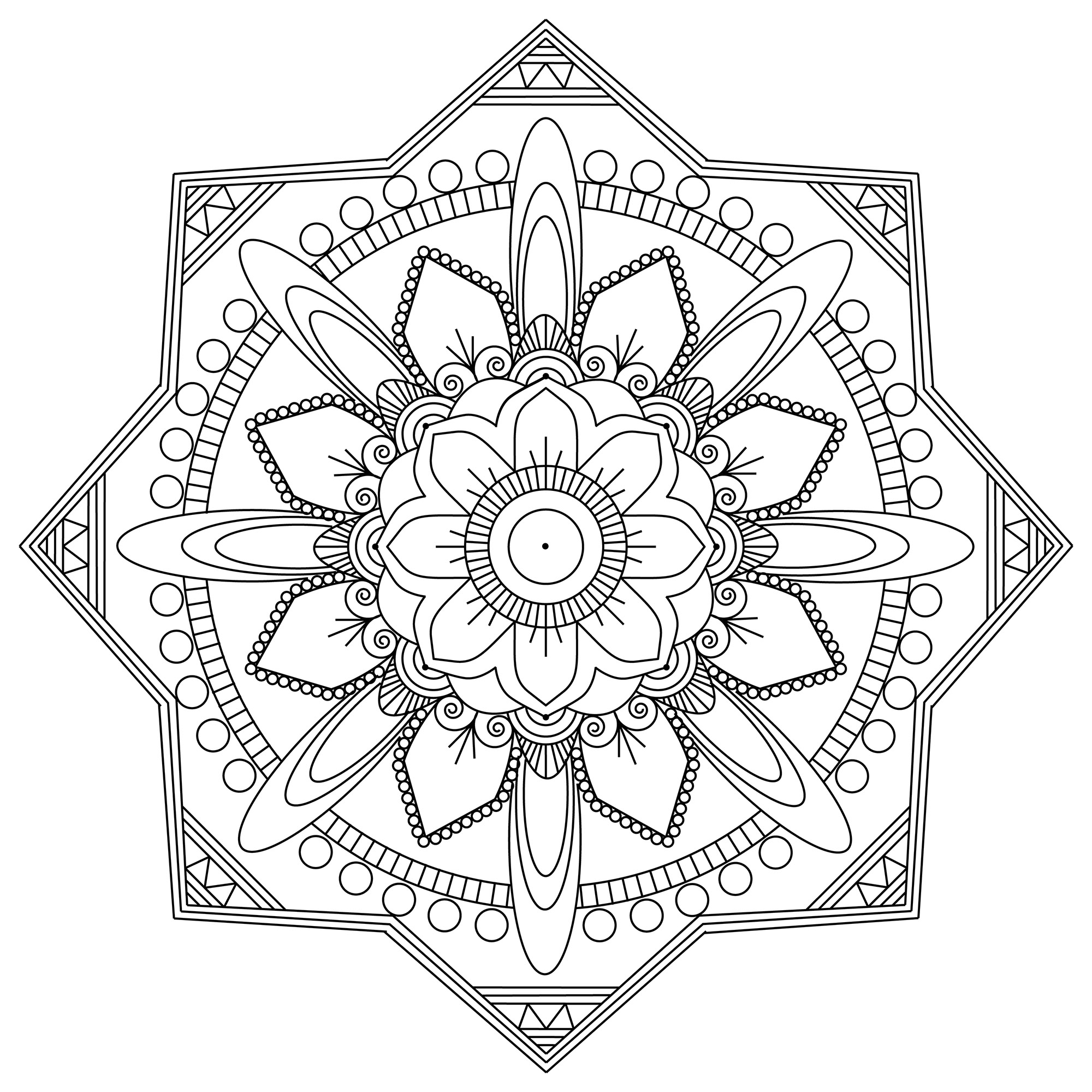 mandala malbuch erwachsene