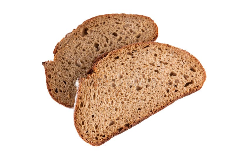 Rye-Brot-Scheibe stockbild. Bild von braun, backen, nahrung - 17997115