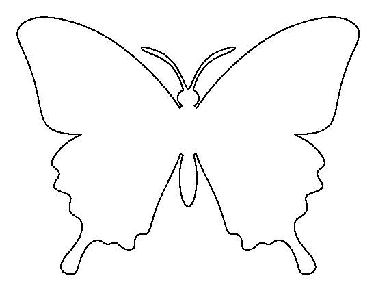 Printable Butterfly Crafts - Google-Suche | Butterfly outline