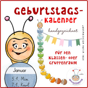 geburtstagskalender kita vorlage