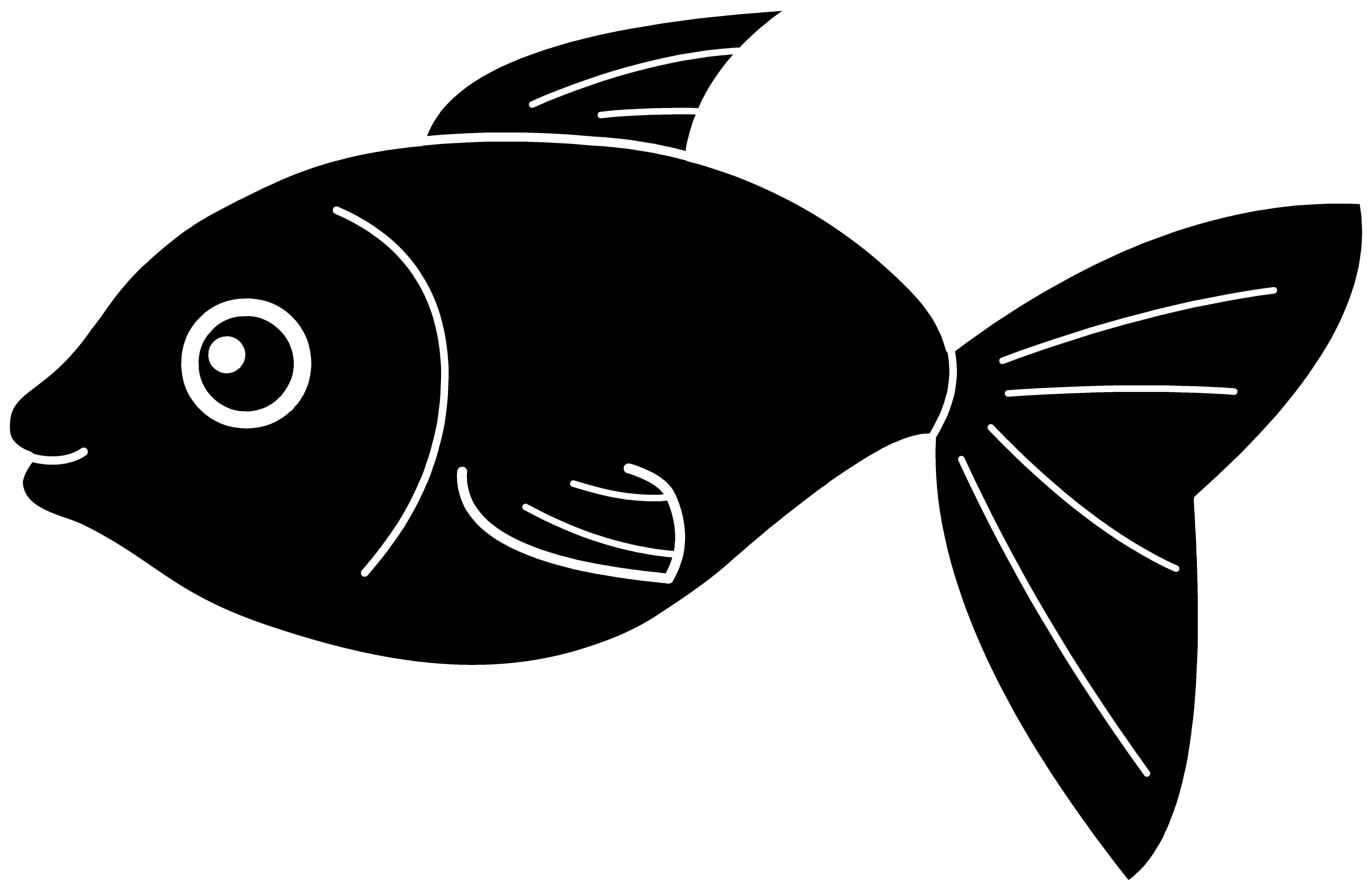 silhouette fisch