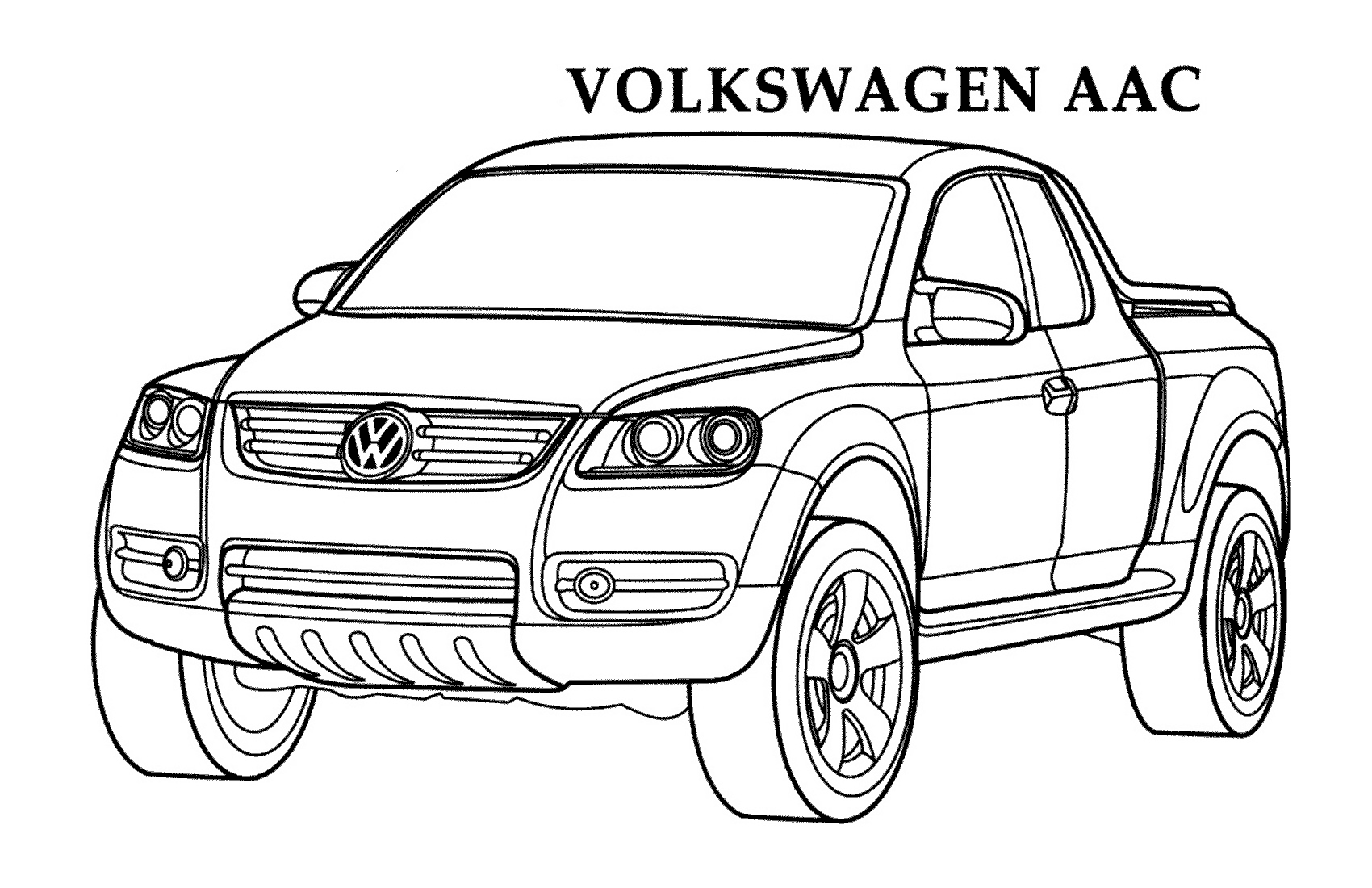 Volkswagen coloring pages to download and print for free