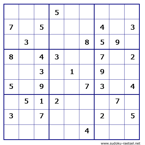 sudoku sehr schwer kostenlos