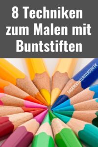 mal ideen mit buntstiften