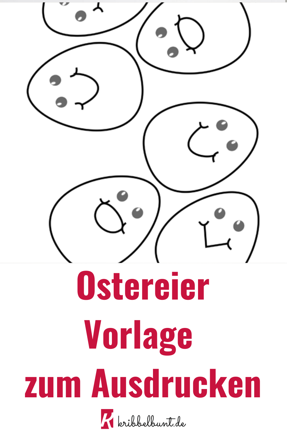 ostern eier vorlage