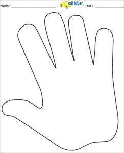 malvorlage hand