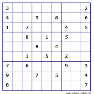 sudoku schwer ausdrucken