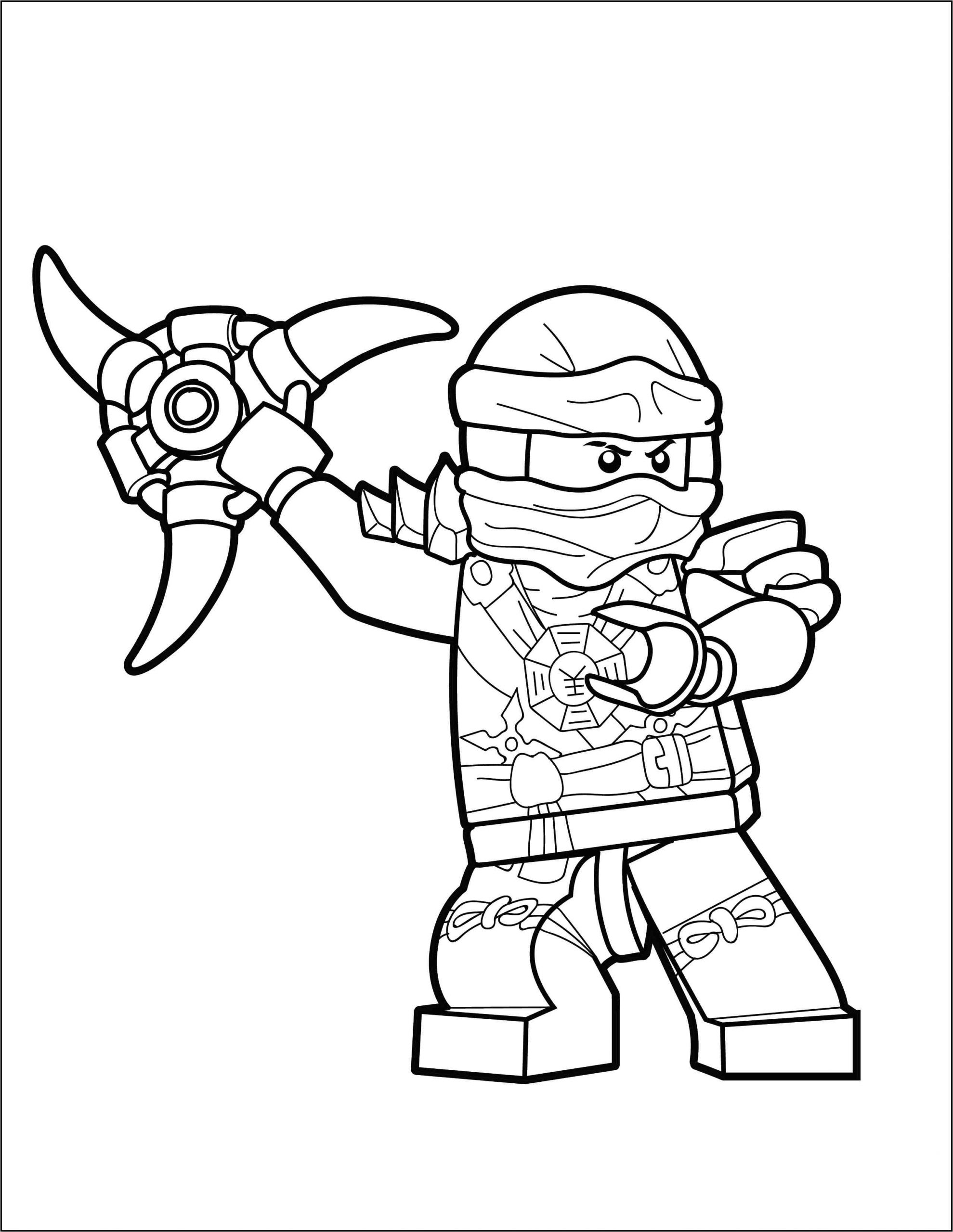 Ninjago Printable Coloring Pages