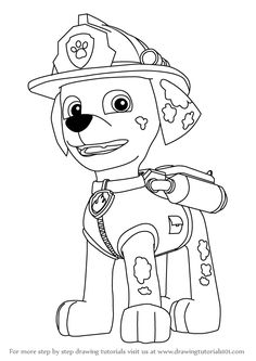 Paw Patrol Marshall Ausmalbild 488 Malvorlage Paw Patrol Ausmalbilder