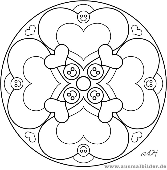 mandalas herzen