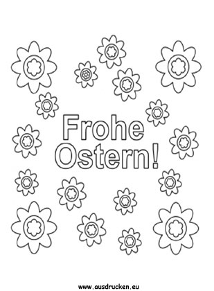 frohe ostern vorlagen