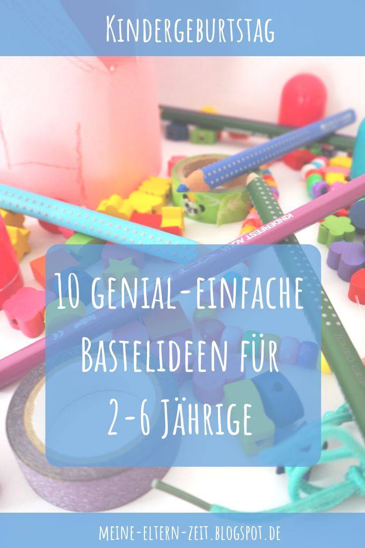 basteln kindergeburtstag 10 jährige