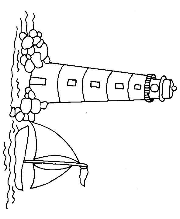 leuchtturm zeichnen vorlagen