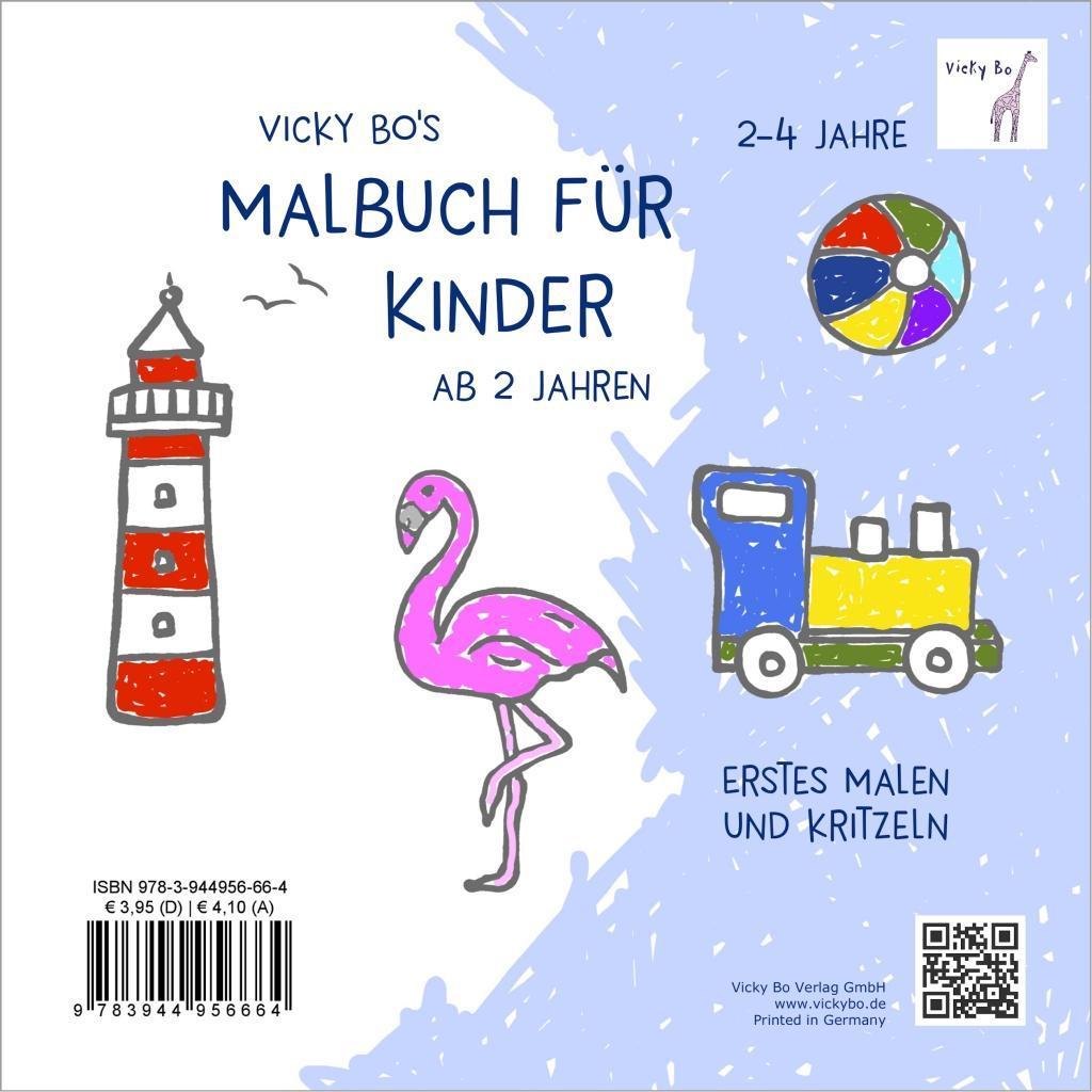 Malbuch Kinder ab 2 Jahre. Erstes Malen und Kritzeln Buch kaufen